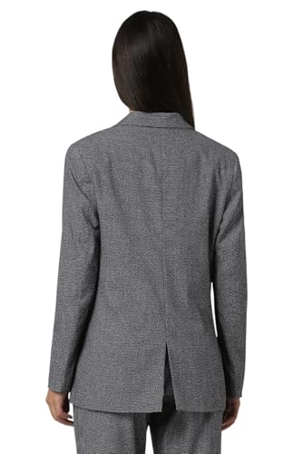 Van Heusen Women's Blazer (VWBZFRGPA27287_Grey