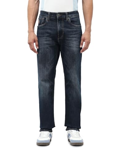 U.S. Polo Assn. Denim Co. Men's Harold Slim Straight Fit Blue Jeans (UDJEN1884_Blue_40)
