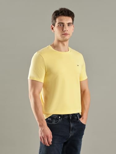 Tommy Hilfiger Solid Regular-Fit Cotton T-Shirt