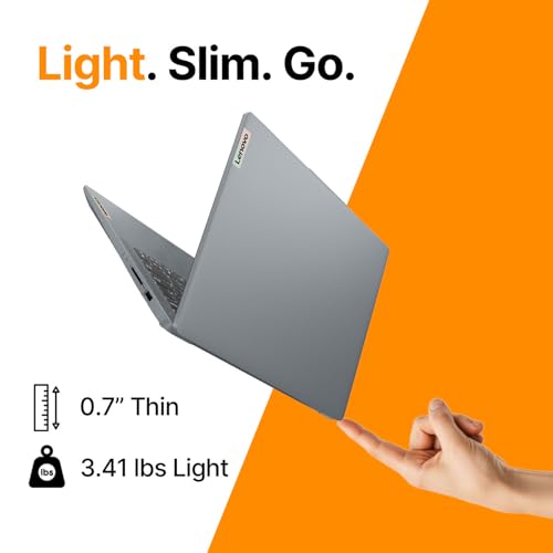 Lenovo IdeaPad Slim 3i 15.6" FHD Laptop • Microsoft Office 365 • Intel 4 Cores • DDR5 • 128GB SSD • Windows 11 • Quick Setup • Essential Laptop • w/o Mouse