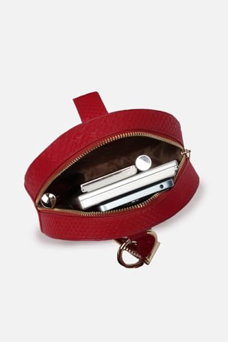 Allen Solly Womens textured red HANDBAG