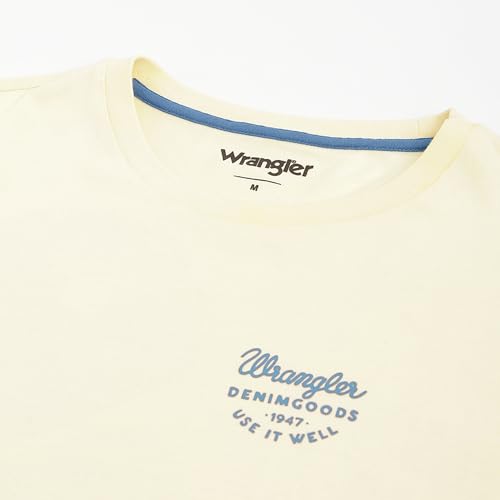 Wrangler Men's Solid Regular Fit Shirt (WMTS007127_Beige