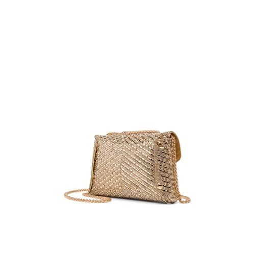 Aldo SPARKLEBAG Gold Women's Cross Body Bag