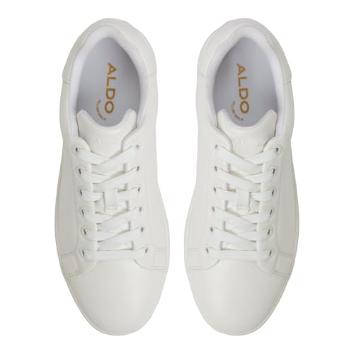 Aldo HALERENNAA-IN148 Ladies White Combo Flat Sneakers