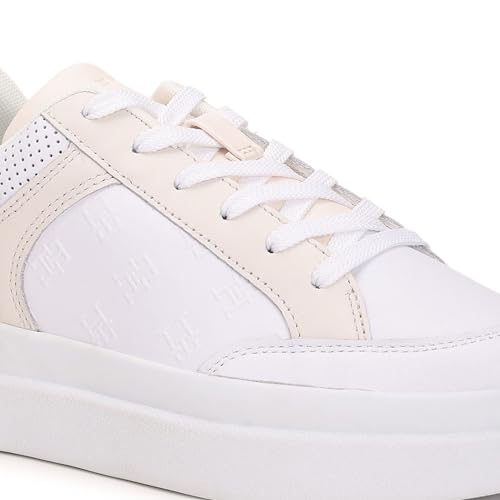 Women Embossed Court Sneakers