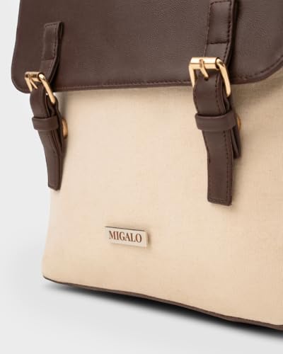 MIGALO Alex Backpack and Sling Hybrid for Women with Shoulder Strap and Spacious Main Compartment|MIGB1