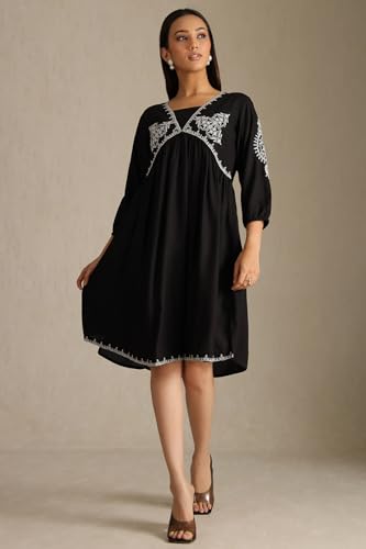 Soch Women's Rayon Maxi Dress (FWA5KU61432