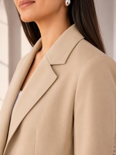 SaintX Women’s Formal Blazer, Fully Lined || Tailored Fit || Office & Business Wear