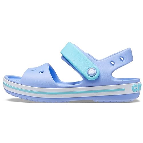 Crocs Kids Crocband Sandals, Moon Jelly, 6 Toddler
