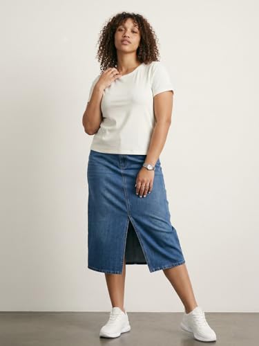Max Women Ribbed Top (White_XXL)