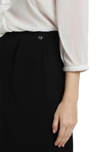 Allen Solly Polyester Western Skirt Black