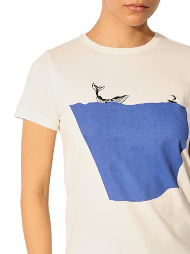 ONLY Women's Regular Fit White T-Shirt