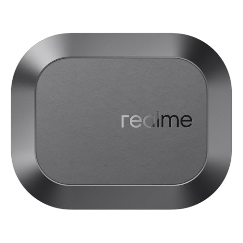 realme Buds Air 8,11mm+6mm Dual Dynamic Bass Drivers,58Hrs Playtime, 55dB ANC,6 Mic ENC, 45ms Low Latency, 360° Spatial Audio, Hi-Res LHDC, IP55 Dust & Water Resistant, BT V5.4 (Master Grey)
