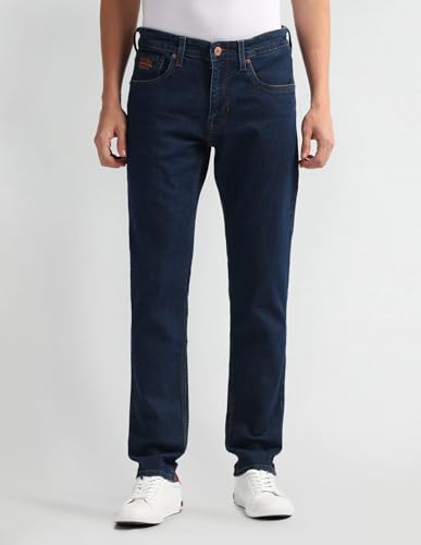 U.S. POLO ASSN. Men's Tapered Jeans (UDJENO1519_Blue