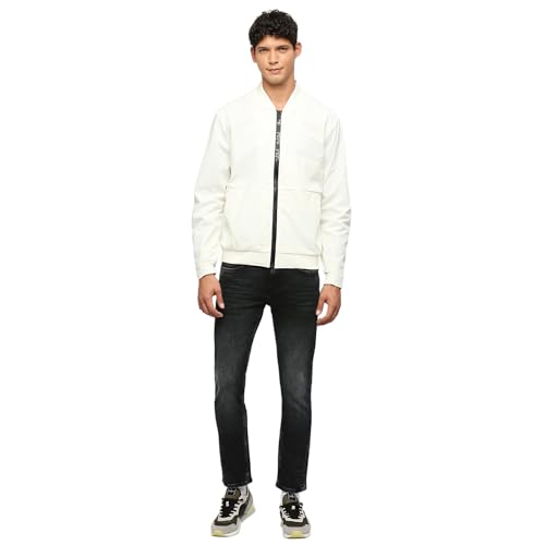 Pepe Jeans Men's A-Line Coat (PM402903_White