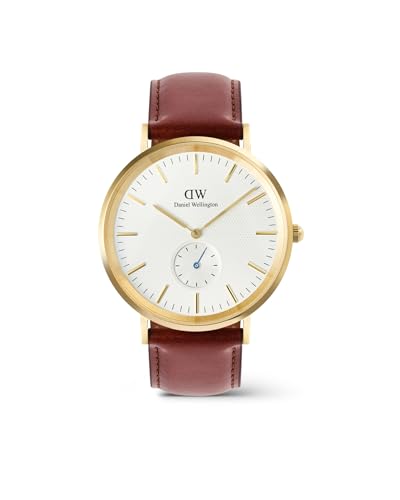 Daniel Wellington Off-White Round Dial Analogue Men's Watch - DW00100869K
