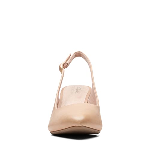 Clarks Womens Kataleyna Step, Warm Beige Leather, 11