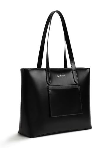 Fastrack PU Structured Tote Bag with Cut Work for Women, Girls and Ladies | College & Office Ready Tote Bag
