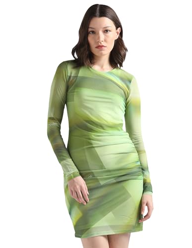 Clavin Klein Womens Green Color Dress
