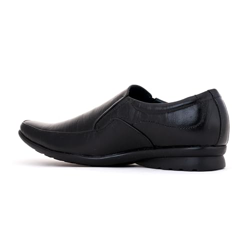 Khadim's Men Black Slip-On Shoe - UK 8