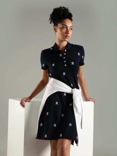 Cotton Polo Collar T-Shirt Dress