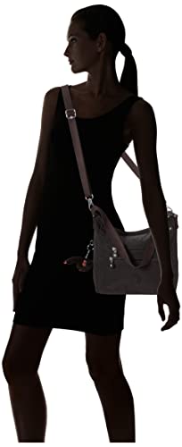 Kipling Women's Belammie Handbag Organized Accessories Large Indoor Removable Shoulder Strap Travel Bag, Black Tone, 10.5''L x 11''H x 4''D, Women's Belammie Bag, Organised Accessories, Large Inside