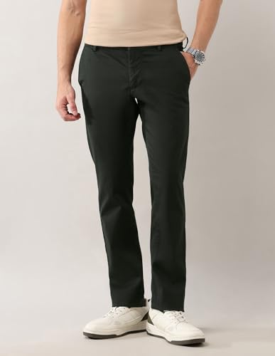 Arrow Sports Mens Olive Pants_ASAETRO2959_30