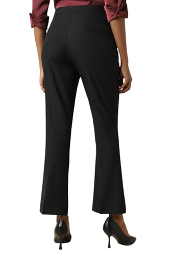 Allen Solly Women Black Solid Formal Trousers