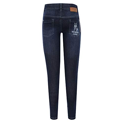 Gini & Jony Girls 5 Pocket Mild Wash Jeans (Denim_12-24 Months)