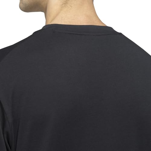 adidas Men Tr-ES Comf Tee Sports T-Shirts, Black, Large