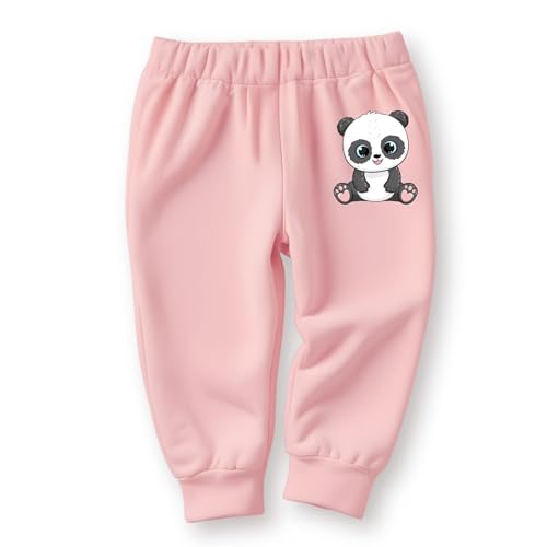 minicult Cotton Pajama Pants with Bright Colors and Fun All Over Prints for Boys & Girls (Pink 2)(Pack of 5)(12-18 Months)