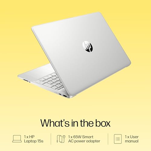 HP 15s Ryzen 5000 (16GB RAM/512GB SSD/FHD/Windows 11/MS Office 21/Backlit Keyboard/ 15.6” (39.6 cm)/Silver/2.21 KG) eq2305AU/eq2182au Laptop