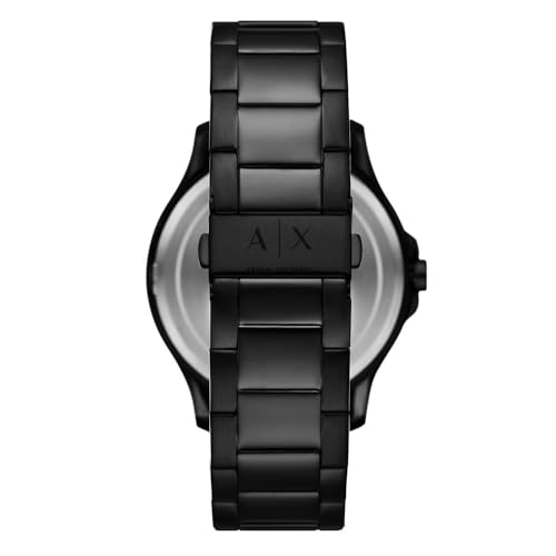 Armani Exchange Black Quartz Stainless Steel Watch AX2464