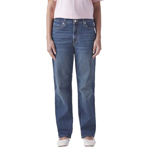 Levi's Women's 726 Mid Indigo Flared Fit High Rise Jeans
