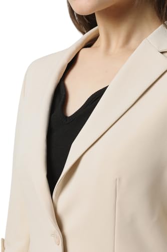 Van Heusen Women's Blazer (VWBZFRGFC02422_Beige