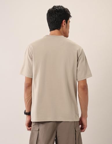 U.S. POLO ASSN. Denim Co. Men's Oversized Fit Pure Cotton T-Shirt