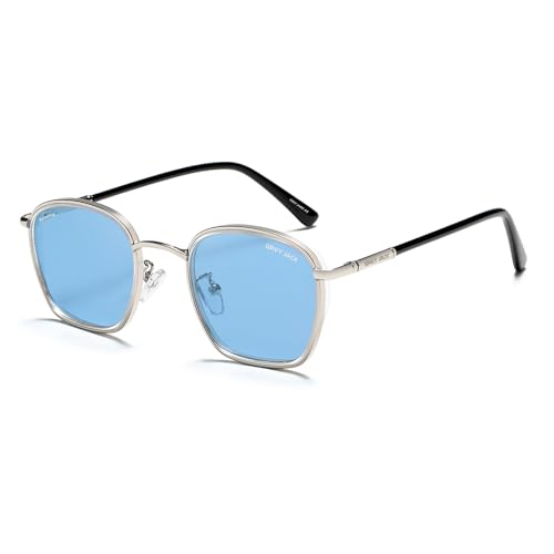 grey jack Retro Round Frame Sports Polarized Sunglasses, Suitable for both Men and Women as Lightweight Casual Glasses, Can Enhance Appearance, Pair with Casual Style, Suitable for All Seasons 3245