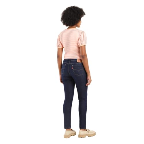Levi's Women's 711 Skinny Fit Mid-Rise Jeans Blue