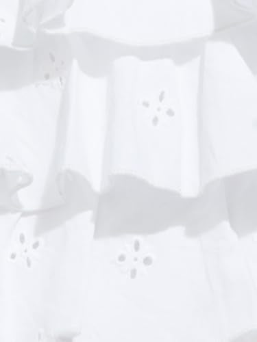 Max Women's Pure Cotton A-Line Midi Dress (SANT11_Ivory