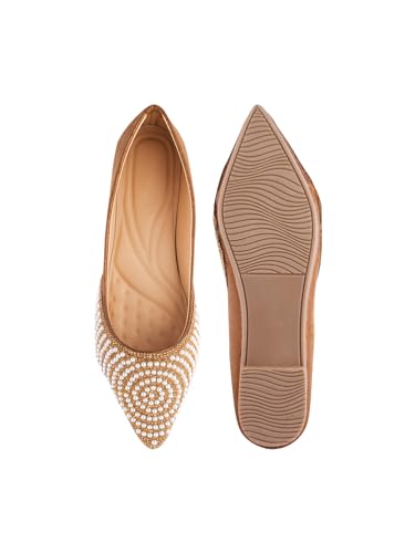 SilverArrow Women's Comfort Meets Culture Jutti Brown 5 UK