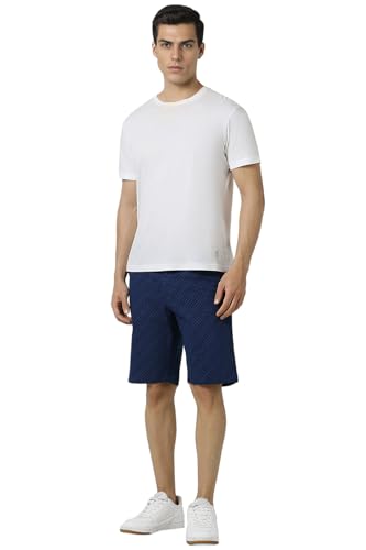 Van Heusen Men's Bermuda Shorts (VSSRURGPI56984_Navy