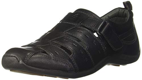 Hush Puppies mens ROBERT FISHERMAN Black Sneaker - 8 UK(8546792)