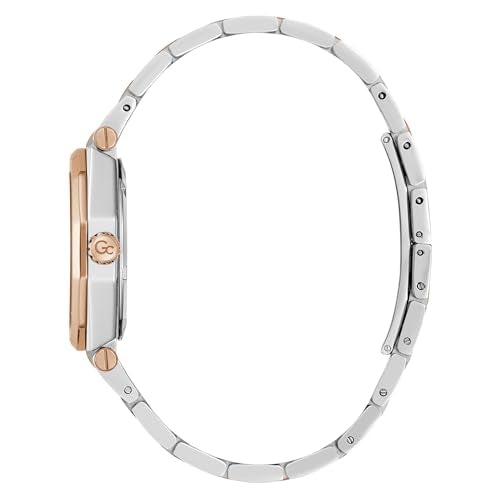 GUESS Collection Gleam White Round Dial Analog Women's Watch - Z55001L7