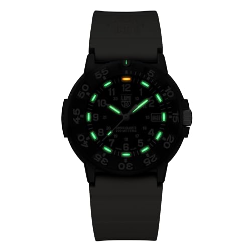 Luminox - Original Navy Seal X3.CZ01 - Mens Dive Watch - Watches for Men - 43mm - Swiss Quartz - 200M Water Resistant - Hardened Mineral Crystal - CARBONOX Case - Always Visible - Swiss Made