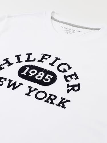 Tommy Hilfiger Mens White Color T-Shirt (XL)