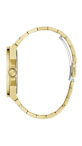 Guess Vinyl Round 44mm Black Dial Analog Men Watch - GW0789G2