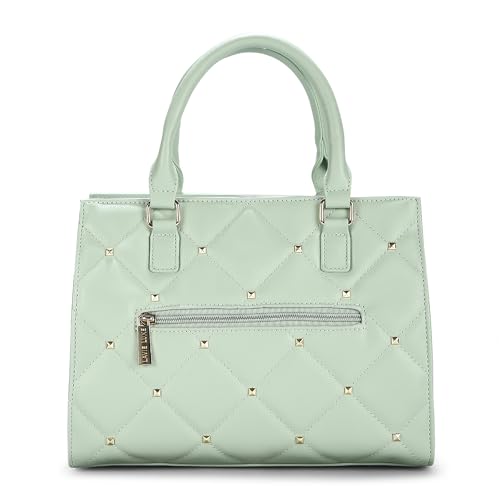 Lavie Luxe Women's Stud Shelly Satchel Bag for Women | Satchel Handbag for Work | Ladies purse | Stylish Shoulder Bag | Gift for Women