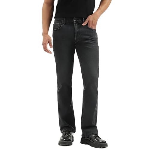 United Colors of Benetton Solid Bootcut Fit Jeans (Size: 40)-25A4MBOO5906I901 Grey