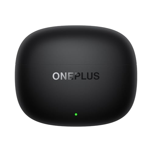 OnePlus Nord Buds 4 TWS Earbuds with 52dB Real-time ANC, Game Sound Spatial Audio, 6-Mic AI Clear Calls, Up to 54hrs Playback, 10 min for 11 hrs Fast Charging, Bluetooth 6.1 - Stellar Black