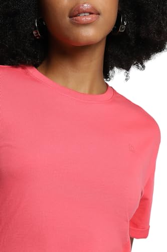 FOREVER 21 women's Cotton T-Shirt Mini Casual Dress (602589_Pink